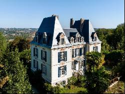 LOVELY NAPOLeON III MANOR HOUSE IN THE BEARN WITH 10 ACRES OF PARKLAND.