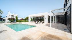 Modern design villa under construction with sea views for sale , Llucmajor 07620