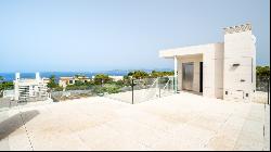 Modern design villa under construction with sea views for sale , Llucmajor 07620