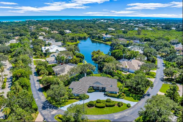 CBS home on private .57 Acre Lake Lot