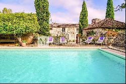 Fabulous west Dordogne property with pool and views for sale