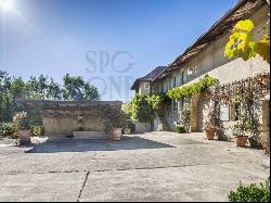 property with bucolic garden