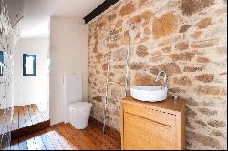 Charming Real estate - Authentic stone farmhouse under the village of Gassin.