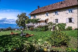 Exceptional property with a 360 view of Lake Geneva and the Geneva basin