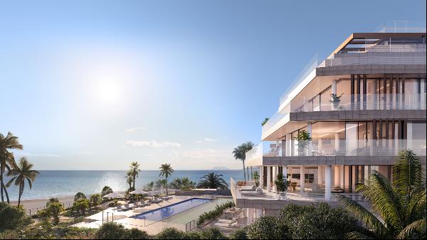 Healthy living by the sea in a spectacular complex in Estepona