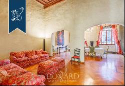 Apartment in historic 14th century villa with panoramic terrace for sale in Florence