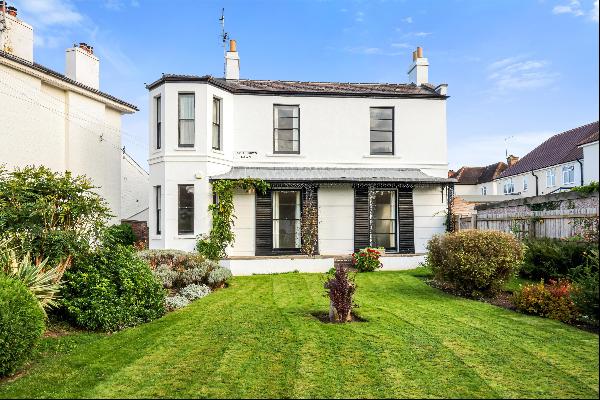 A substantial Grade II Listed period home on the popular Hales Road.