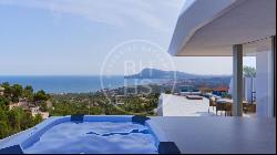 For Sale in Altea: A Contemporary Architectural Gem Overlooking , Altea 03590