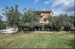 Elegant property surrounded by olive trees