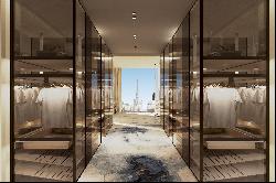 A lavish four-bedroom apartment at the prestigious Ritz Carlton