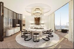 A lavish four-bedroom apartment at the prestigious Ritz Carlton