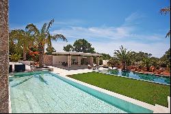 Modern villa with privacy and partial sea views in Nova Santa Ponsa, Mallorca