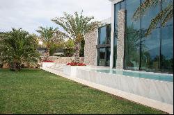 Modern villa with privacy and partial sea views in Nova Santa Ponsa, Mallorca