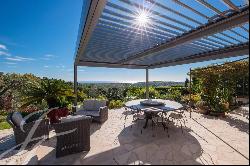 Provençal Chic, huge garage and panoramic sea view