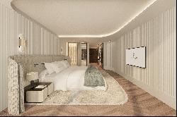 A lavish four-bedroom apartment, located at the Ritz Carlton
