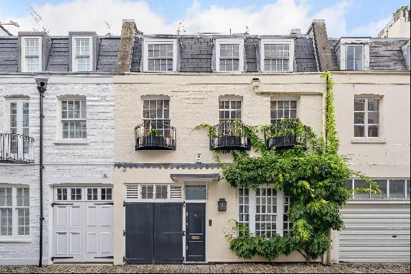 A three bedroom mews house for sale in Belgravia, SW1.