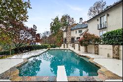 Stunning Private Gated Estate in Sandy Springs with Pool and Tennis Court