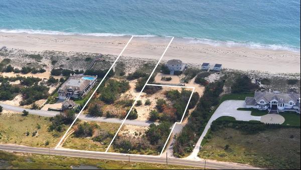 Two Single and Separate Lots offered as a package.71A Dune Road is +/- 1.25 acres with +/-