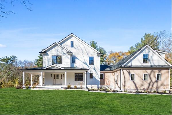 Welcome to 205 Winter Street in Norwell, a paragon of design and functionality sitting on 
