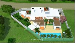 3 bedroom villa with pool and sea view, for sale in Guia, Algarve