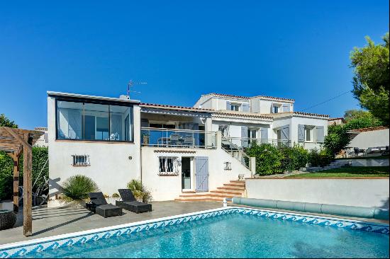 Carry-le-Rouet, Côte Bleue - Provençal House with Sea View and Pool