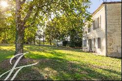 Entre deux Mers: A XIXth-century Carthusian monastery surrounded by its vineyards and grou