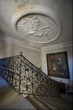 Uzès historical center - Restored apartment in a private mansion - Loi Malraux