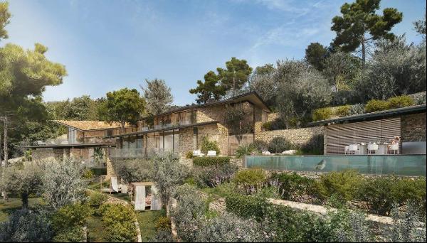 Renovation and extension project of a villa with a panoramic sea view in Eze.