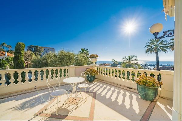 Prestigious Belle Epoque villa on the west side of Cap d’Antibes.