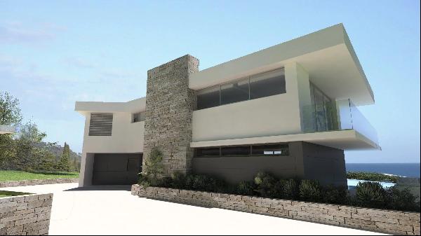 Complete turnkey project of two new contemporary villas in Théoule-sur-Mer.
