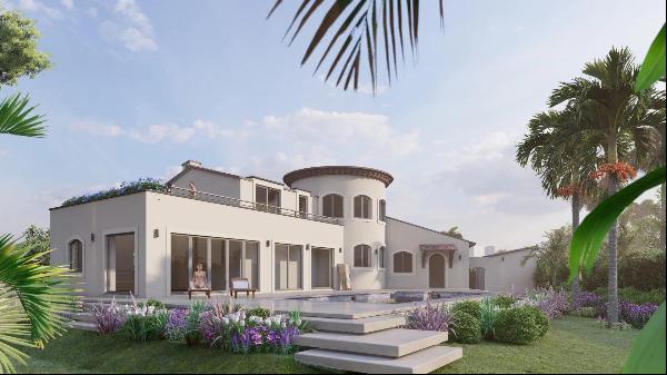 Villa project in Super Cannes with panoramic sea view.