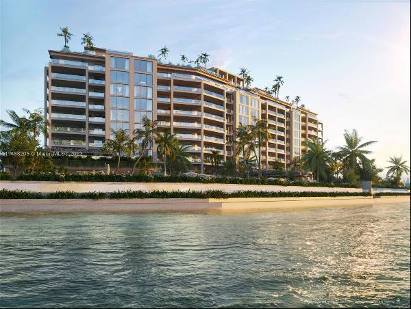 Fewer than 50 waterfront homes, The Residences at Six Fisher Island will be the last new c