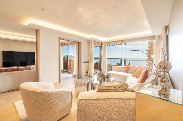 Parc Saint Roman, Luxury turnkey 5/6-room flat with sea views