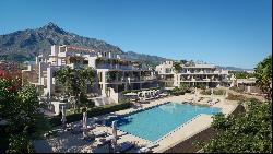 Beautiful apartment with huge terraces on the Golden Mile Marbella