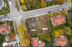 Building plot of 1,168 m² with planning permission in an absolute prime location in Gern