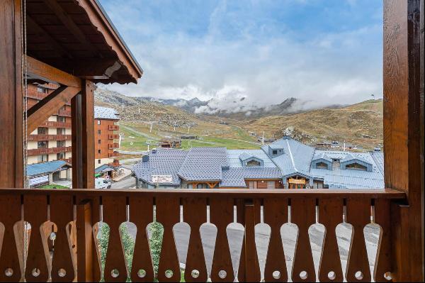 Quadruplex apartment near the slopes in Val Thorens.