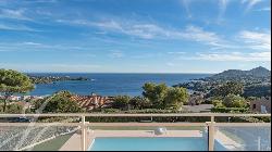 Sea view villa Direct access to the Esterel