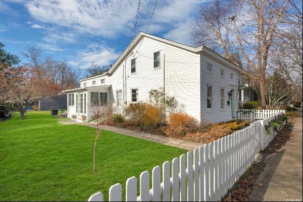 Beautifully Renovated 19th Century Charming Greenport Village Home with Separate Studio Sp