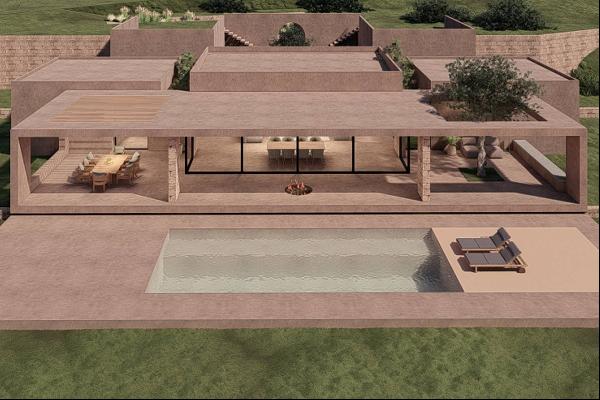 Designer villa with pool in the Tellaro area