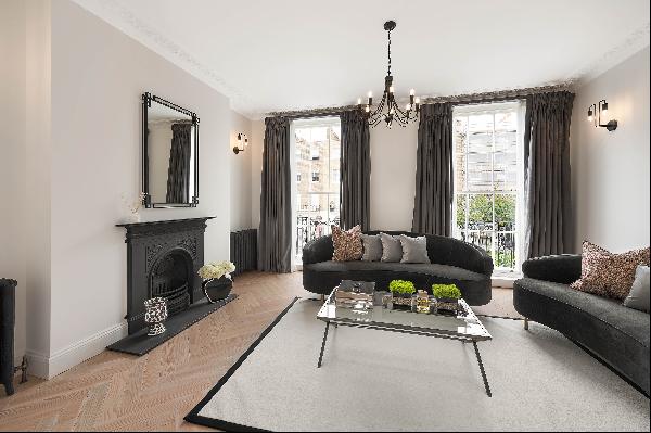 Beautiful Grade II listed six-bedroom house nestled in the heart of Belgravia
