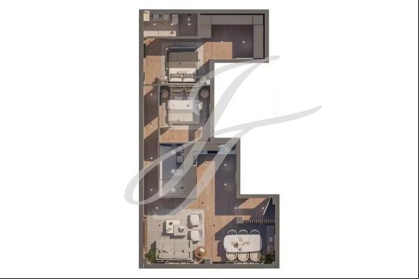BRAND NEW TWO-BEDROOM PROPERTY IN LISTA