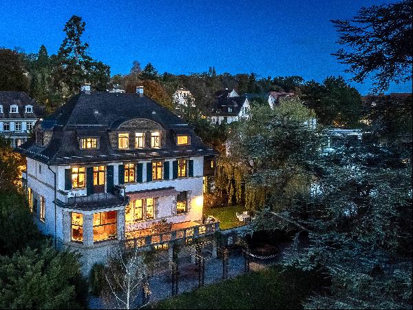 VILLA SONNENBERG - a classic Belle Epoque villa in a prime location in Zurich