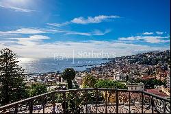 Panoramic liberty villa surrounded by greenery