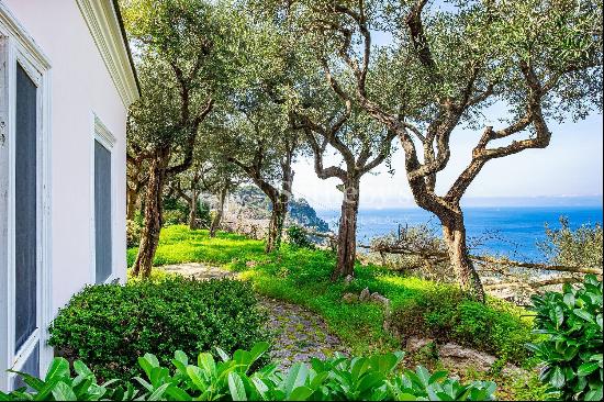 Magnificent villa overlooking the Grotta Azzurra