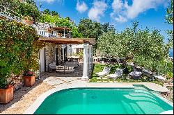 Panoramic villa with pool in the center of Capri