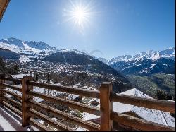 Luxury chalet with views of the Combins massif