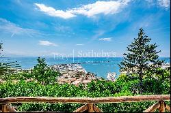 Exclusive villa with panoramic terraces and gardens close to Salerno and Vietri