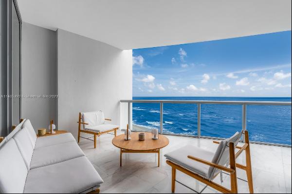 Magnificently newly renovated 3BR/3BTH residence at Jade Ocean. featuring: 2 spacious terr