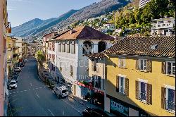 Historic patrician house with courtyard for sale in Brissago