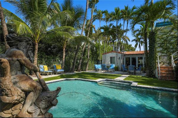 Experience the epitome of Miami Beach luxury in this stylish 3-bed, 3-bath home located in
